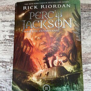 4/$20 Percy Jackson and the Olympians By Rick Riordan Book 2 The Sea of Monsters